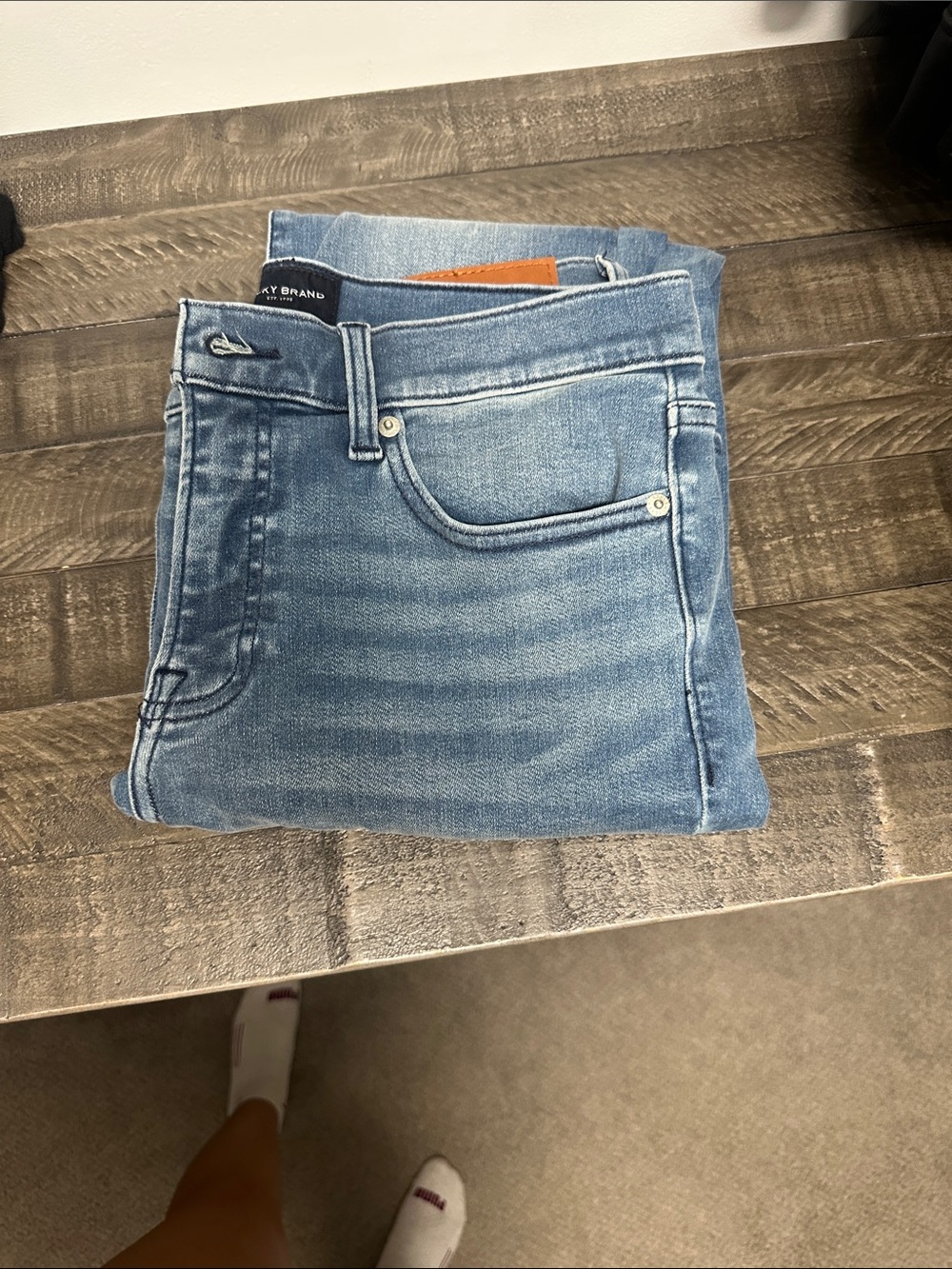 Lucky Brand Light Blue Straight Leg Jeans